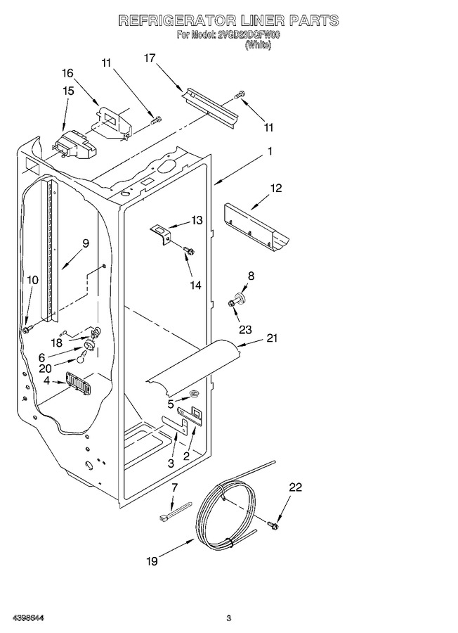 Diagram for 2VGD23DQFW00