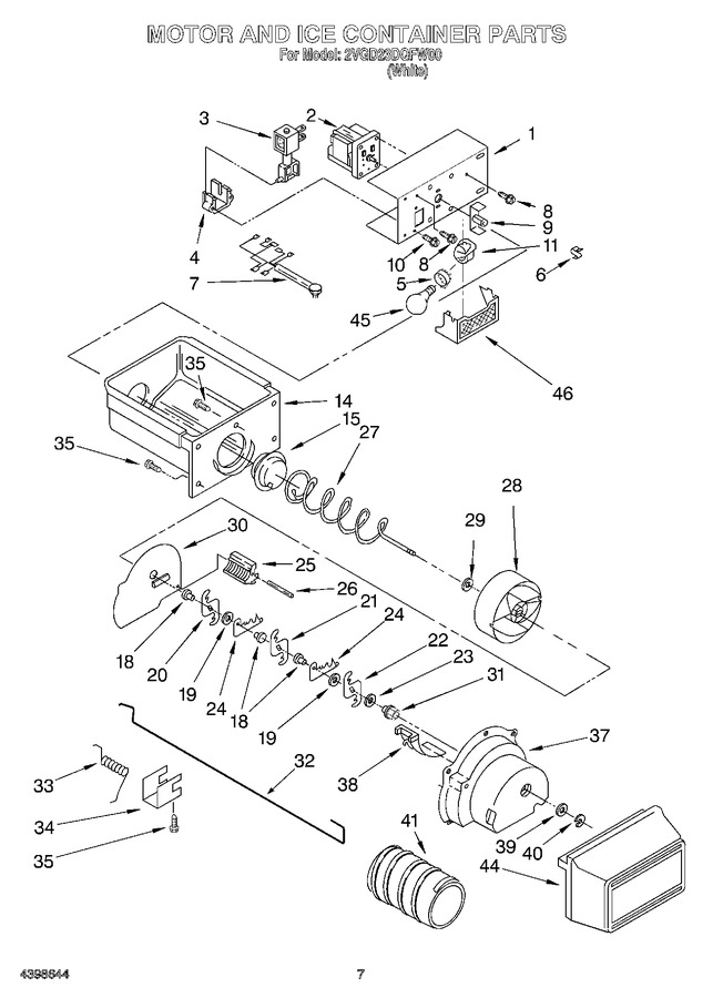 Diagram for 2VGD23DQFW00