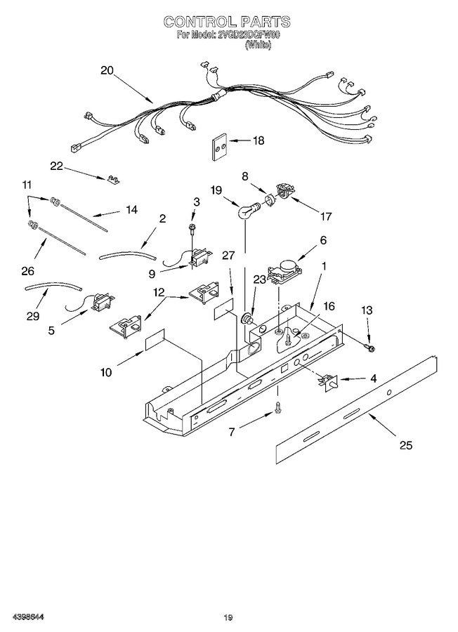 Diagram for 2VGD23DQFW00
