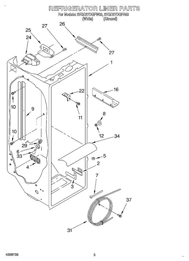 Diagram for 2VGD27DQFN00