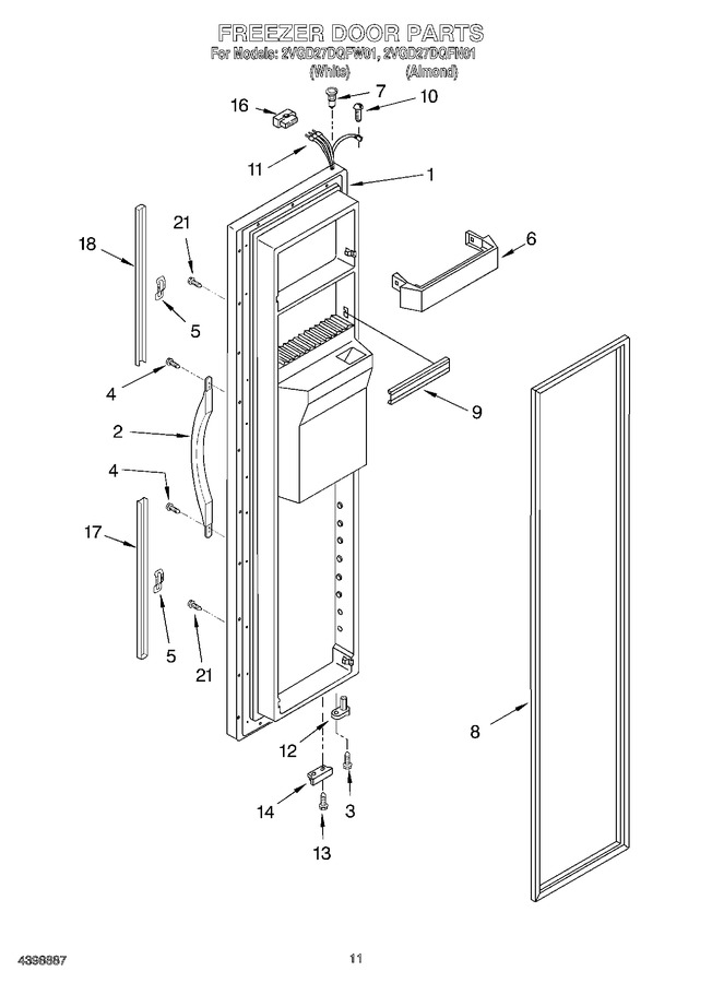 Diagram for 2VGD27DQFW01