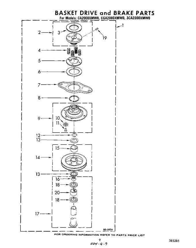 Diagram for 3CA2000XMW0