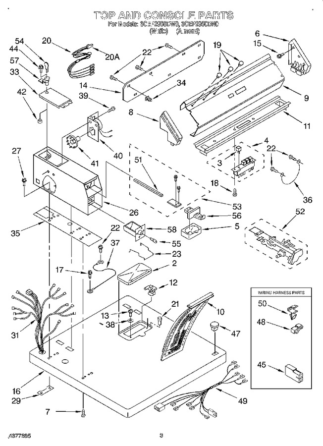 Diagram for 3CEP2950DW0
