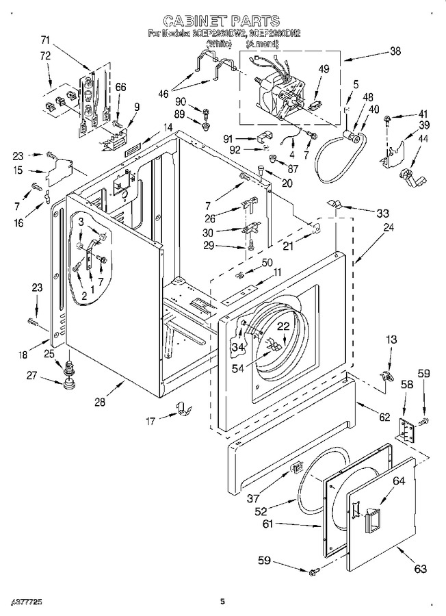 Diagram for 3CEP2960DW2