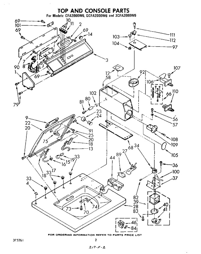 Diagram for GCFA2000W6