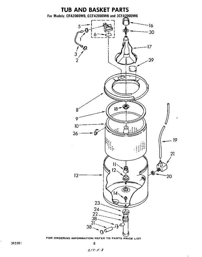 Diagram for GCFA2000W6