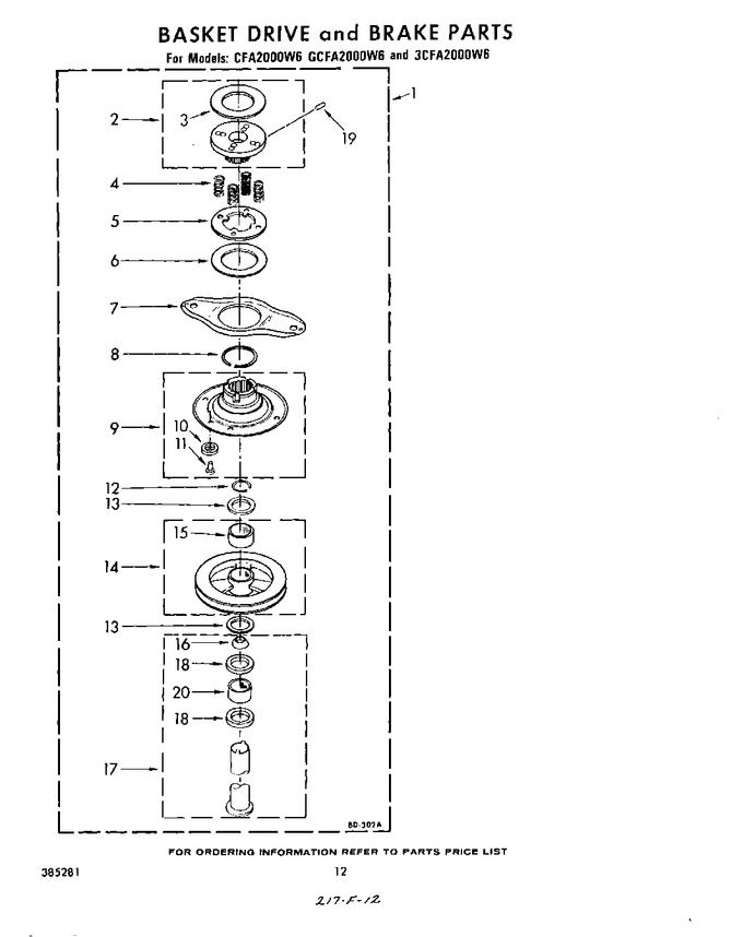 Diagram for GCFA2000W6