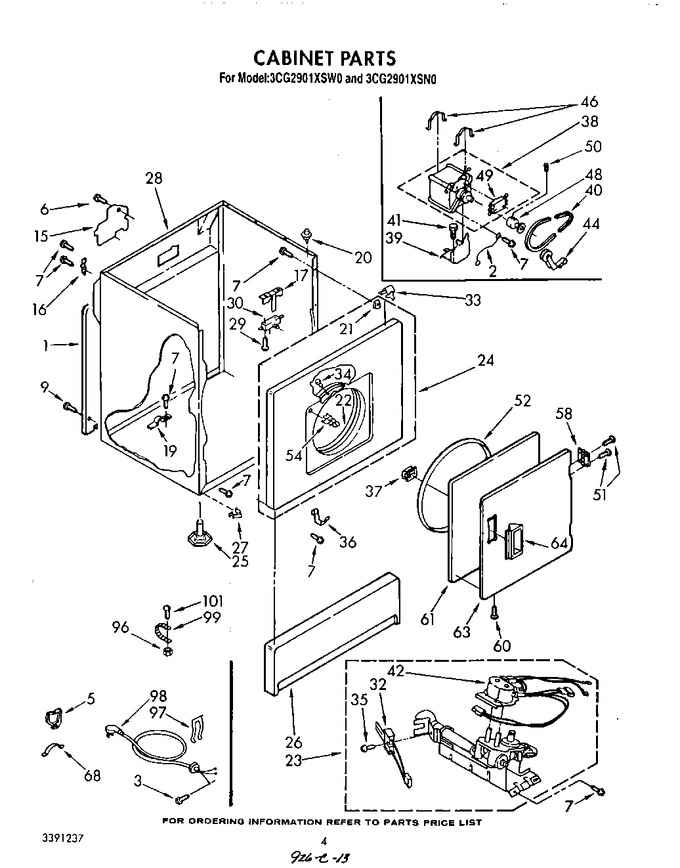 Diagram for 3CG2901XSN0