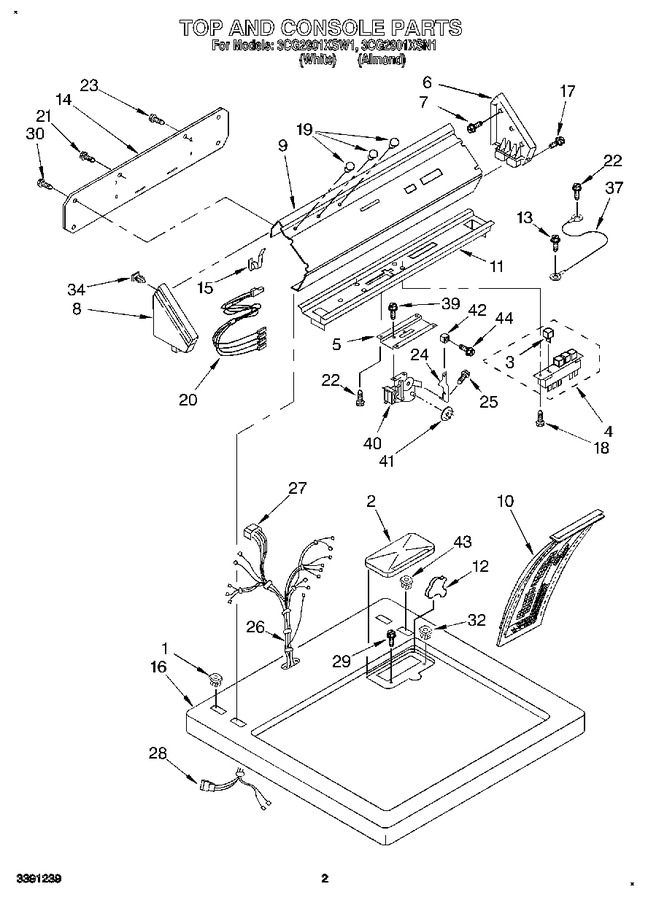 Diagram for 3CG2901XSW1