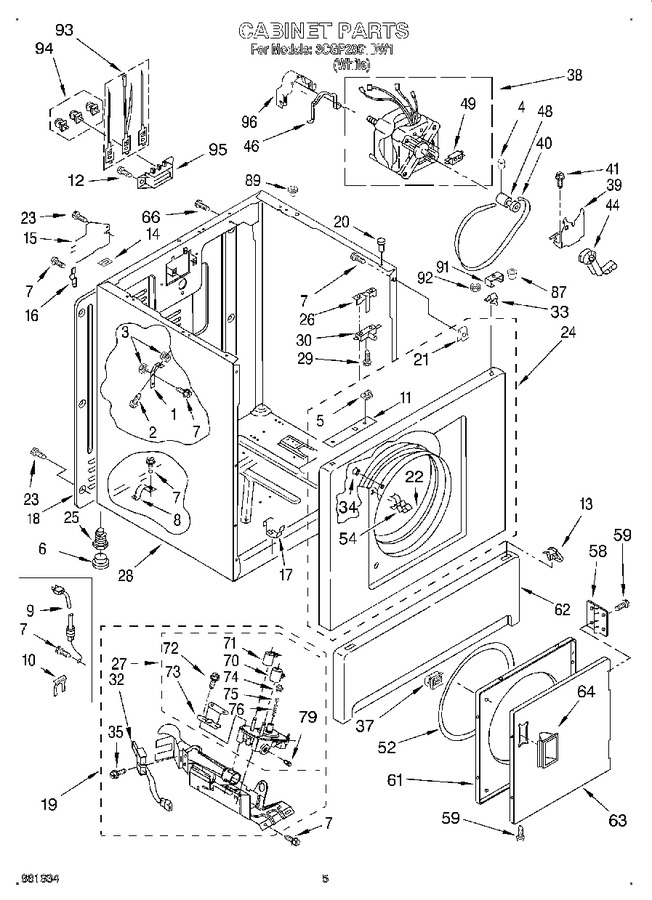 Diagram for 3CGP2951DW1