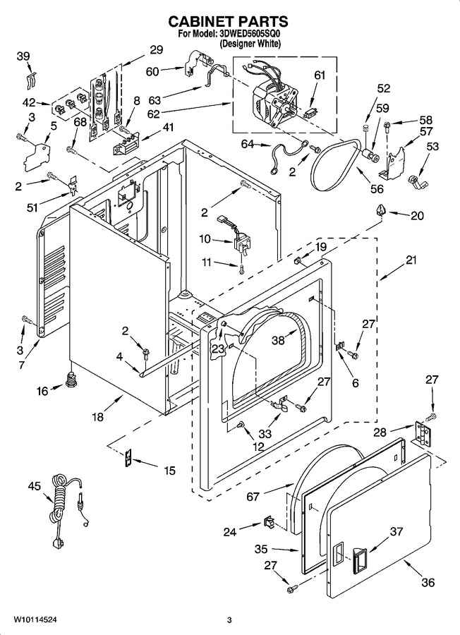 Diagram for 3DWED5605SQ0