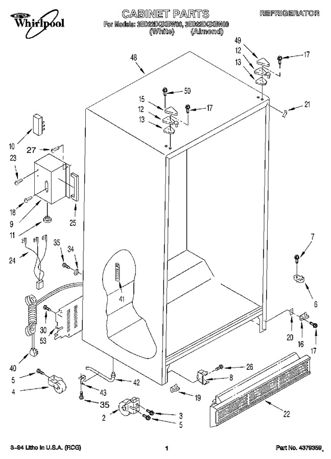 Diagram for 3ED22DQXBW00