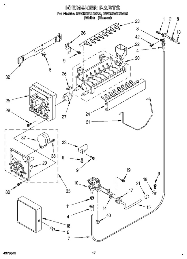 Diagram for 3ED22DQXDW00