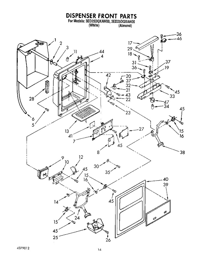 Diagram for 3ED25DQXAN00