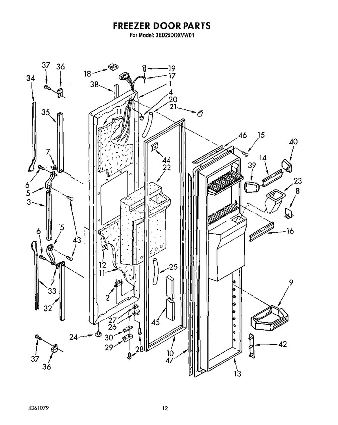 Diagram for 3ED25DQXVW01