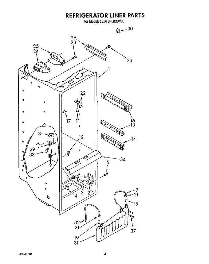 Diagram for 3ED25RQXXW00