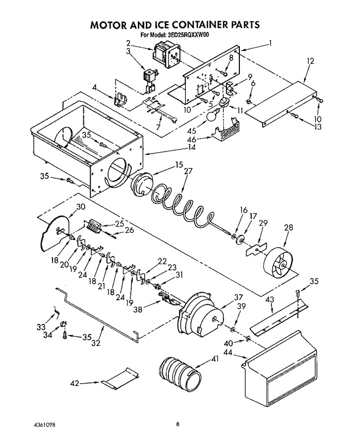 Diagram for 3ED25RQXXW00
