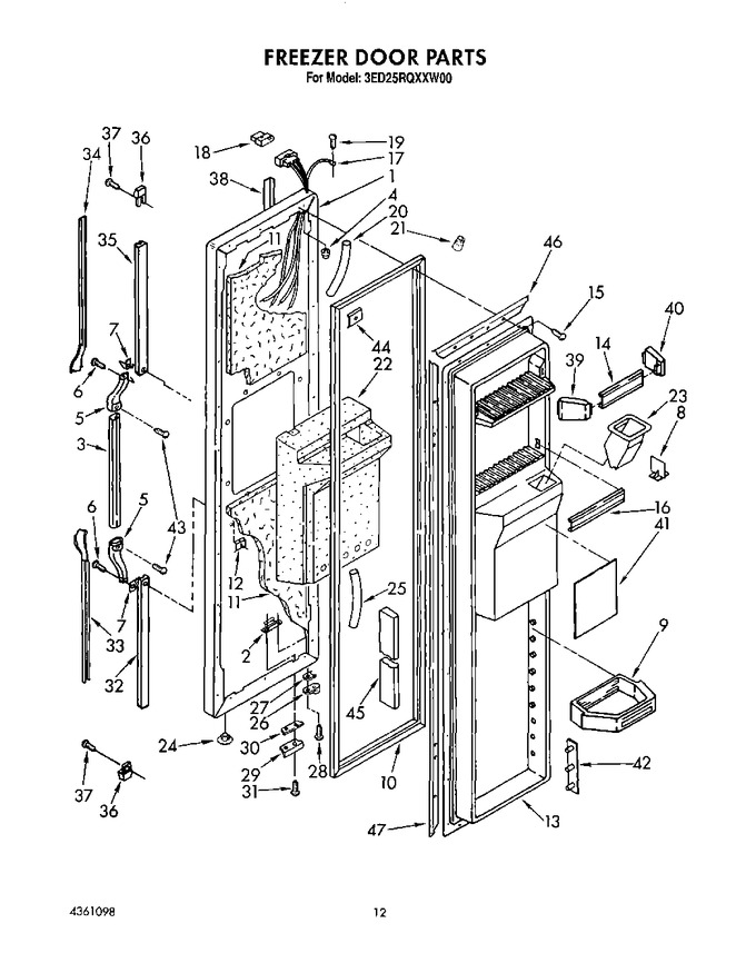 Diagram for 3ED25RQXXW00