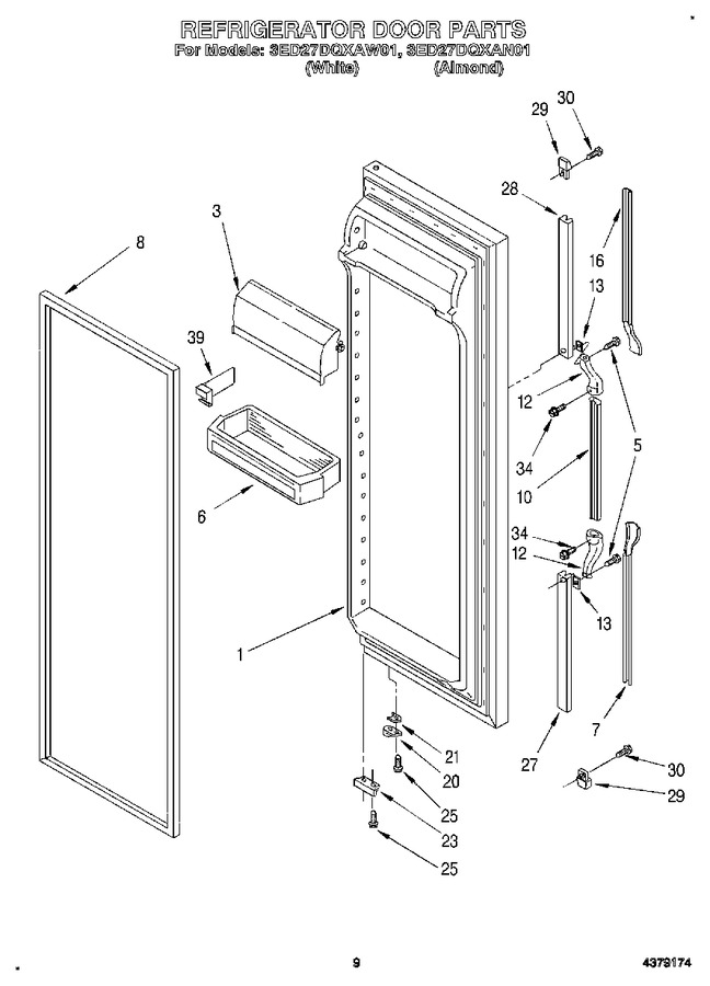 Diagram for 3ED27DQXAN01
