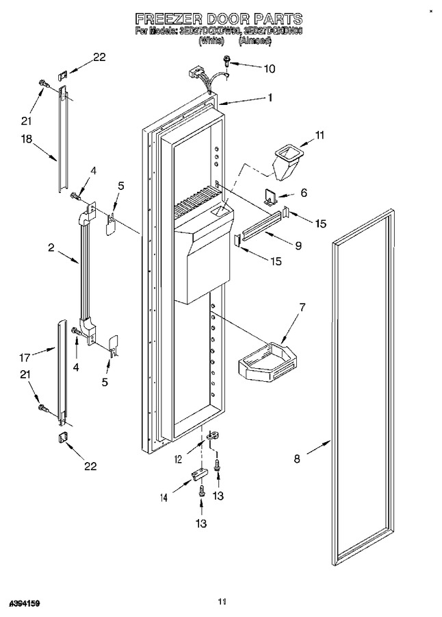 Diagram for 3ED27DQXDW00
