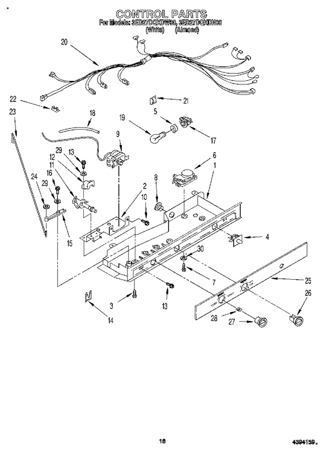 Diagram for 3ED27DQXDW00