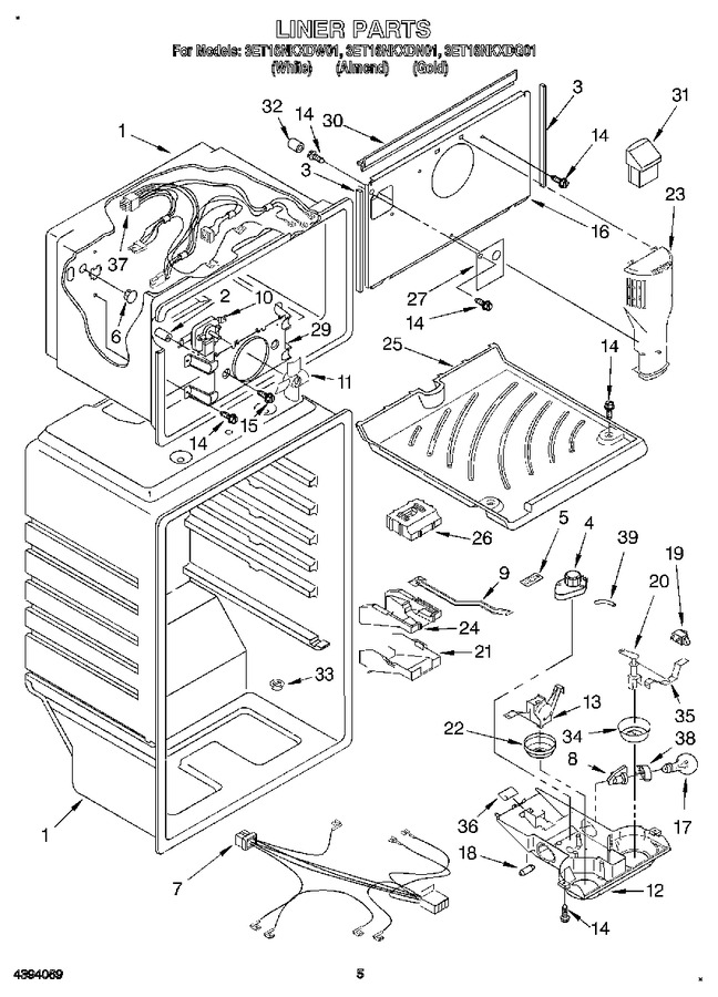 Diagram for 3ET16NKXDW01