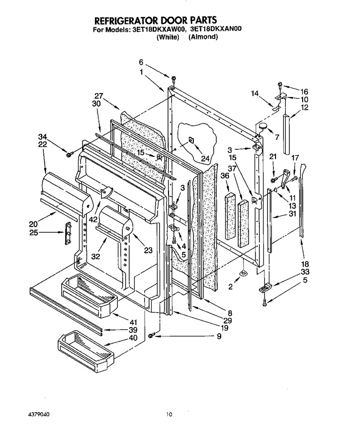 Diagram for 3ET18DKXAW00