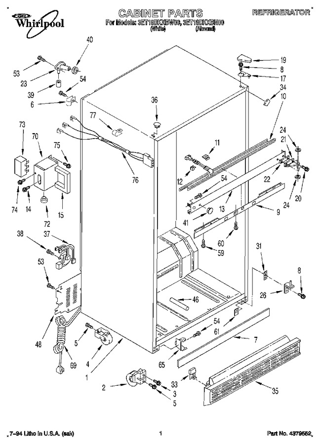 Diagram for 3ET18DKXBN00