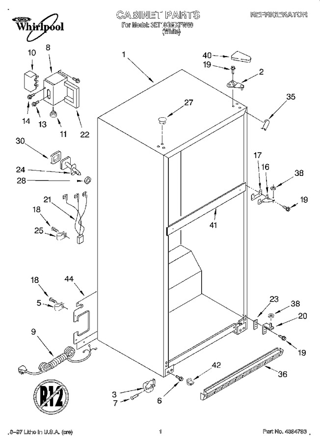 Diagram for 3ET18GMXFW00