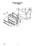 Diagram for 08 - Freezer Door