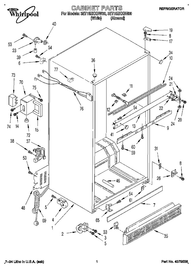 Diagram for 3ET18ZKXBW00