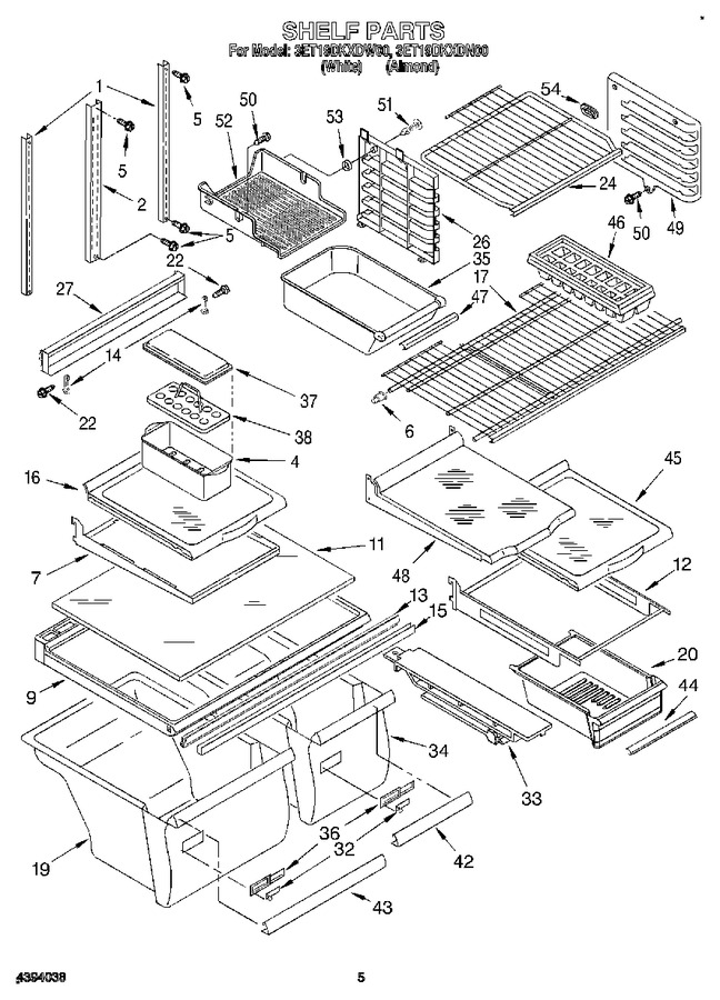 Diagram for 3ET19DKXDW00