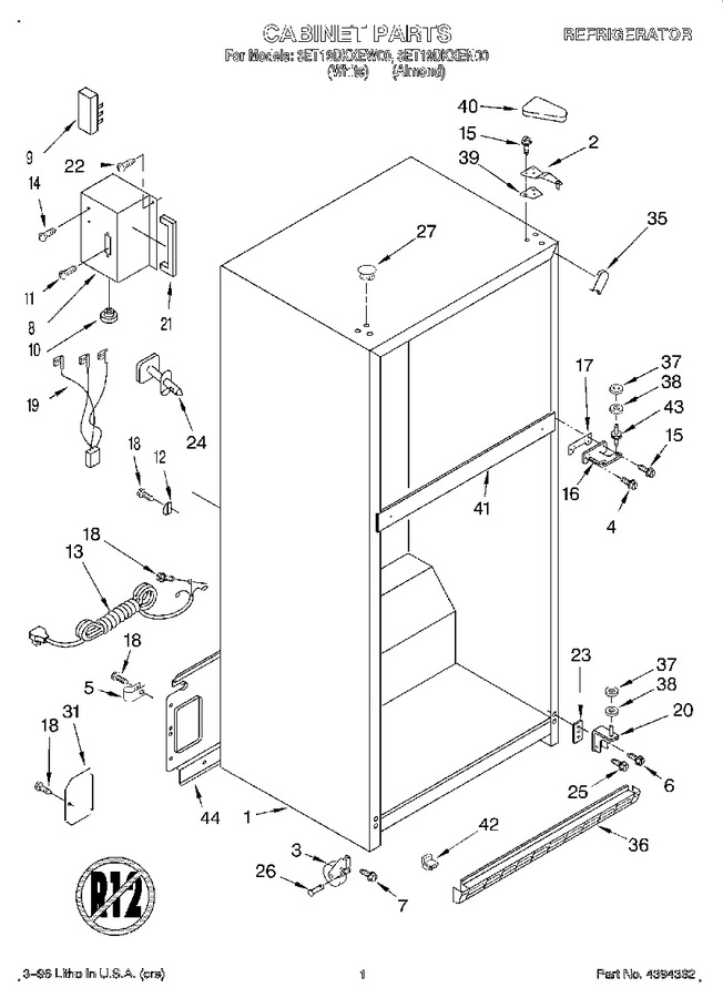 Diagram for 3ET19DKXEW00
