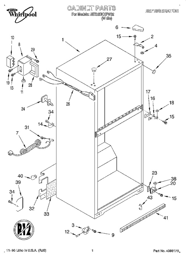 Diagram for 3ET22DKXFW02