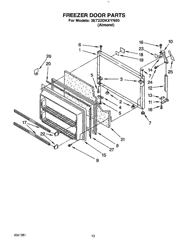 Diagram for 3ET22DKXYW00