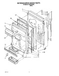 Diagram for 06 - Refrigerator Door
