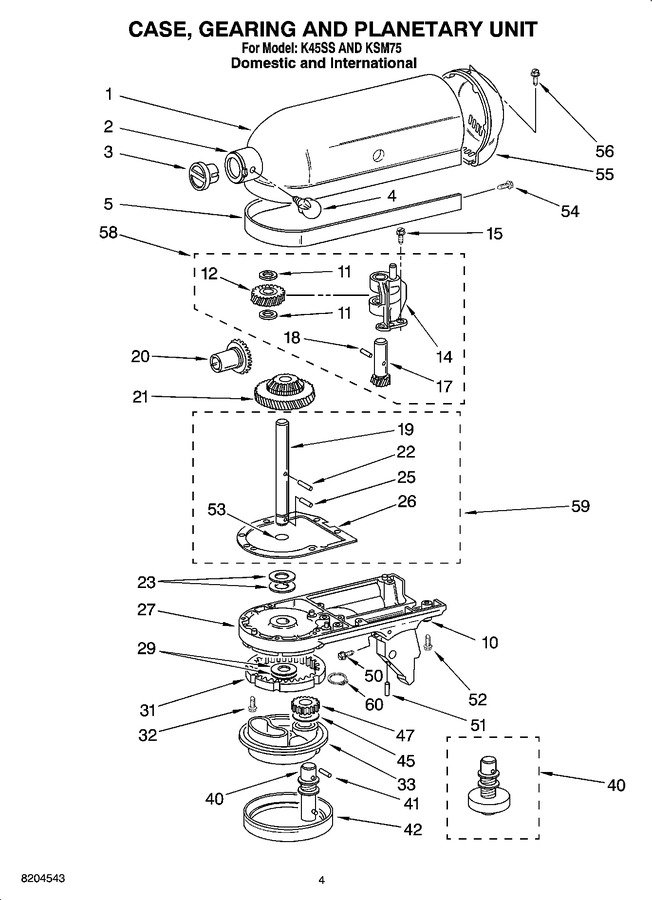 Diagram for 4K45SS
