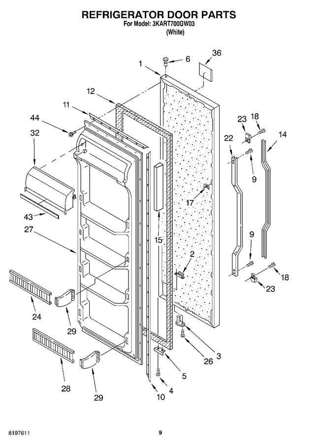 Diagram for 3KART700GW03