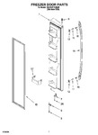 Diagram for 05 - Freezer Door Parts