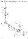Diagram for 05 - Brake, Clutch, Gearcase, Motor & Pump