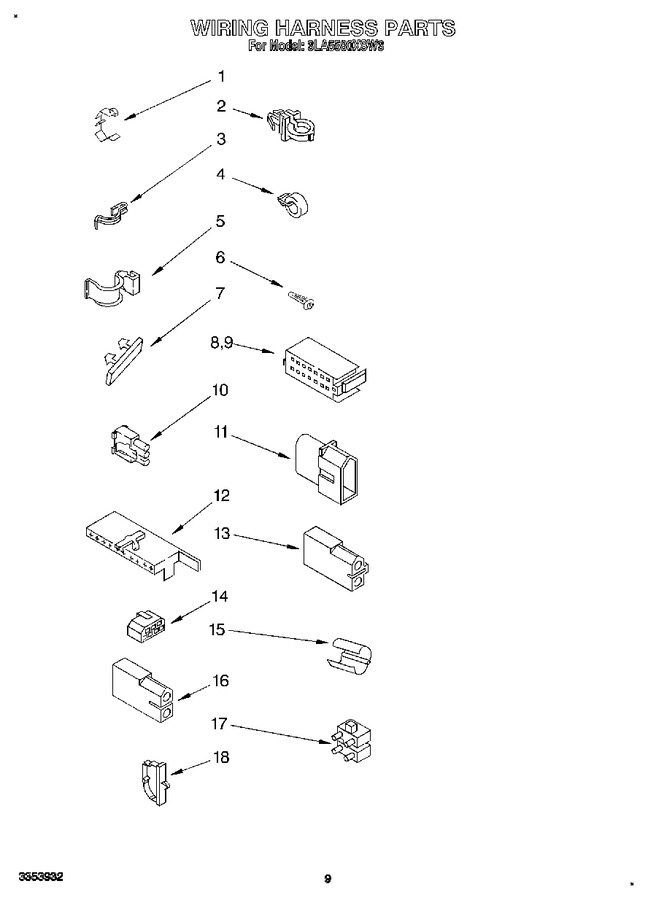 Diagram for 3LA5580XSW3