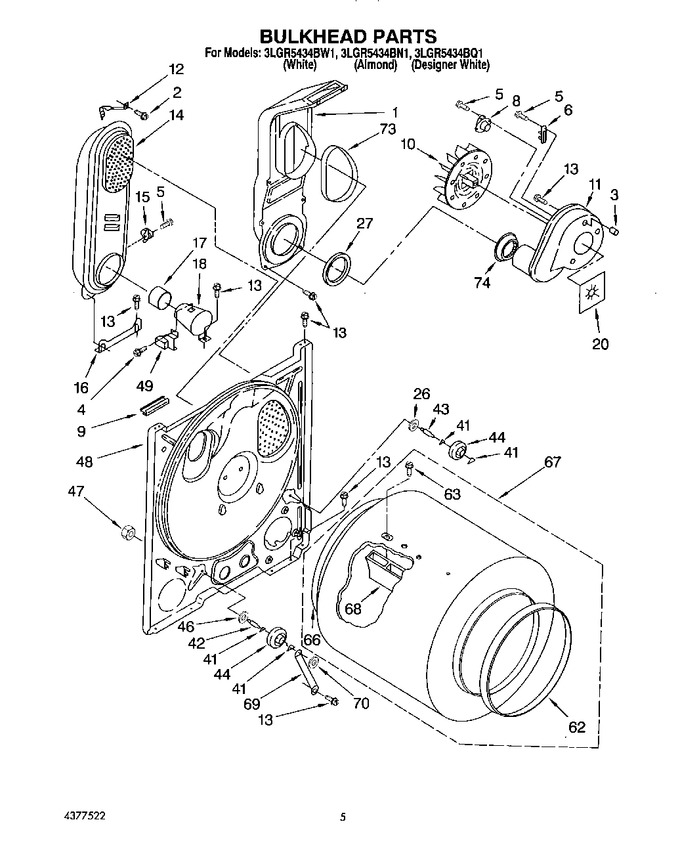 Diagram for 3LGR5434BN1