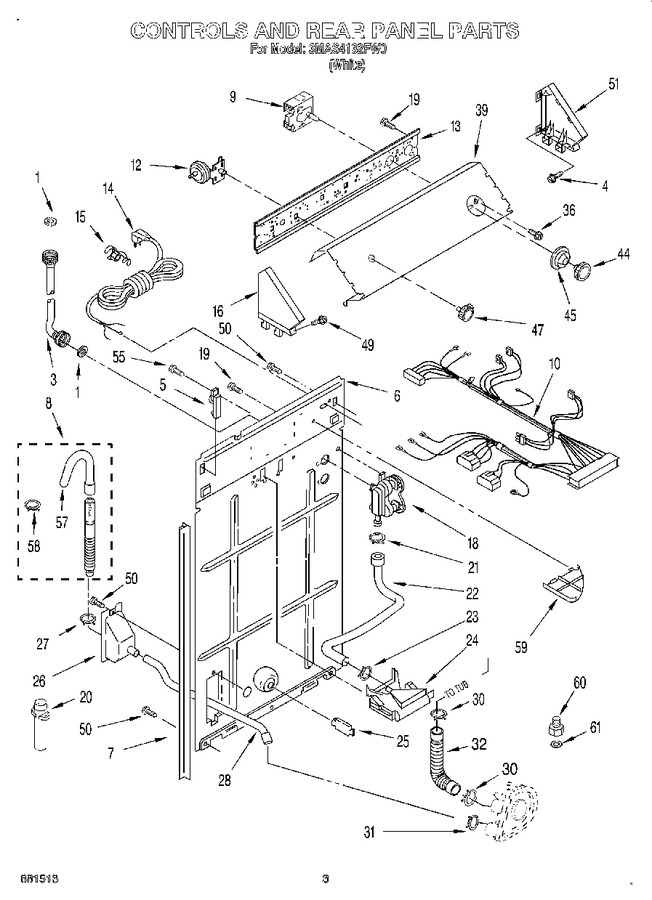 Diagram for 3MAS1432FW0