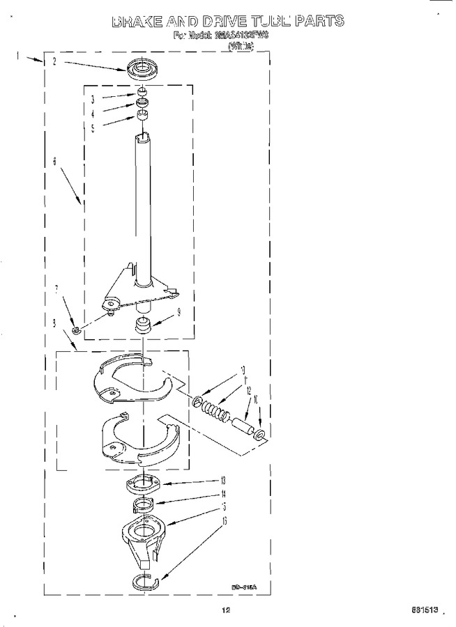 Diagram for 3MAS4132FW0