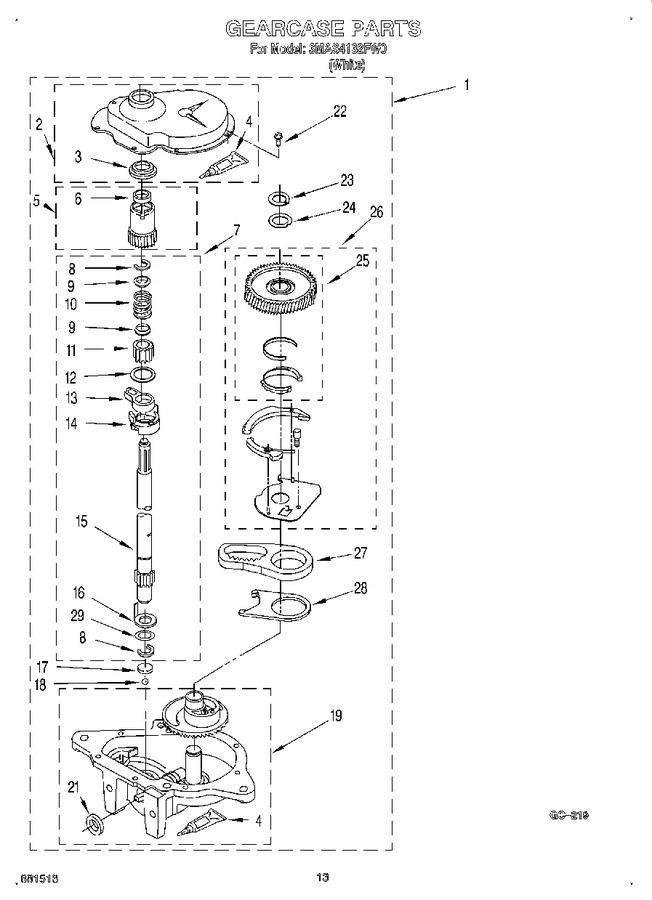 Diagram for 3MAS4132FW0