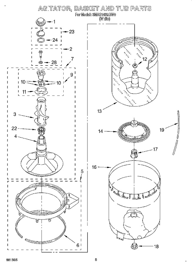 Diagram for 3MAS1432GW0