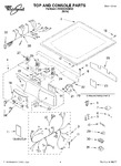 Diagram for 01 - Top And Console Parts