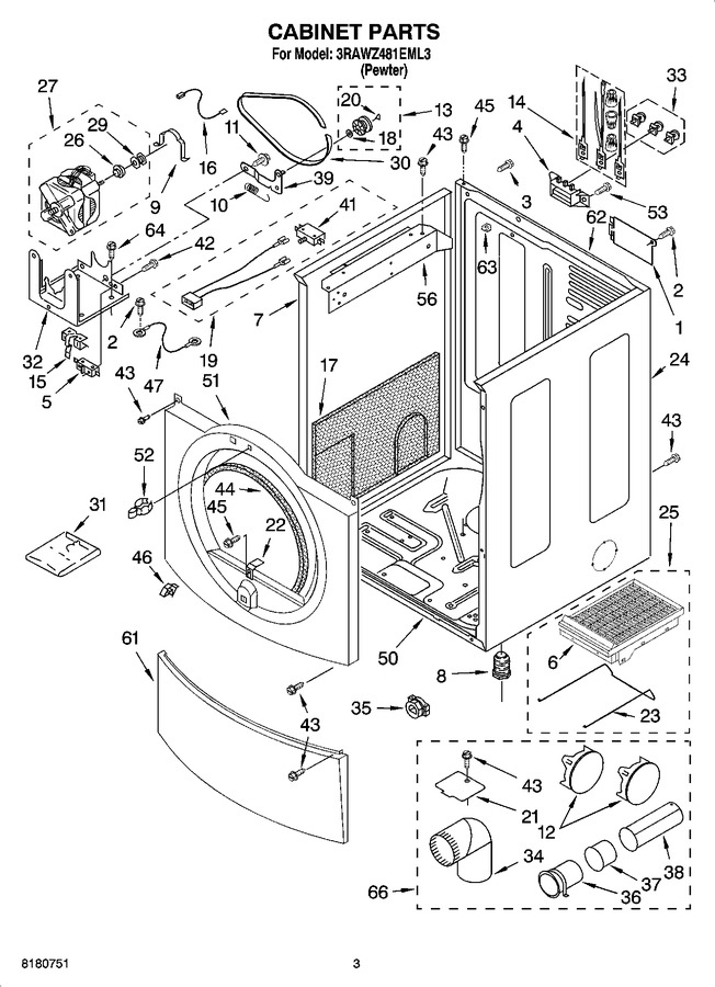 Diagram for 3RAWZ481EML3