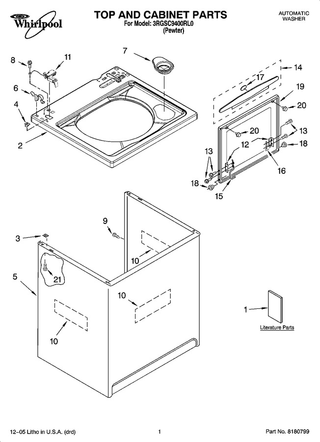 Diagram for 3RGSC9400RL0