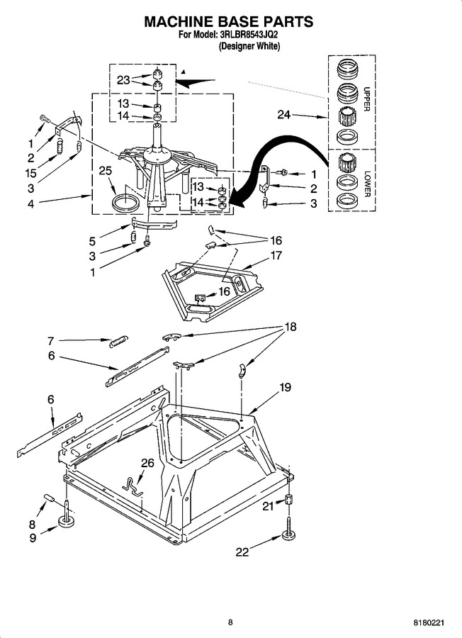 Diagram for 3RLBR8543JQ2